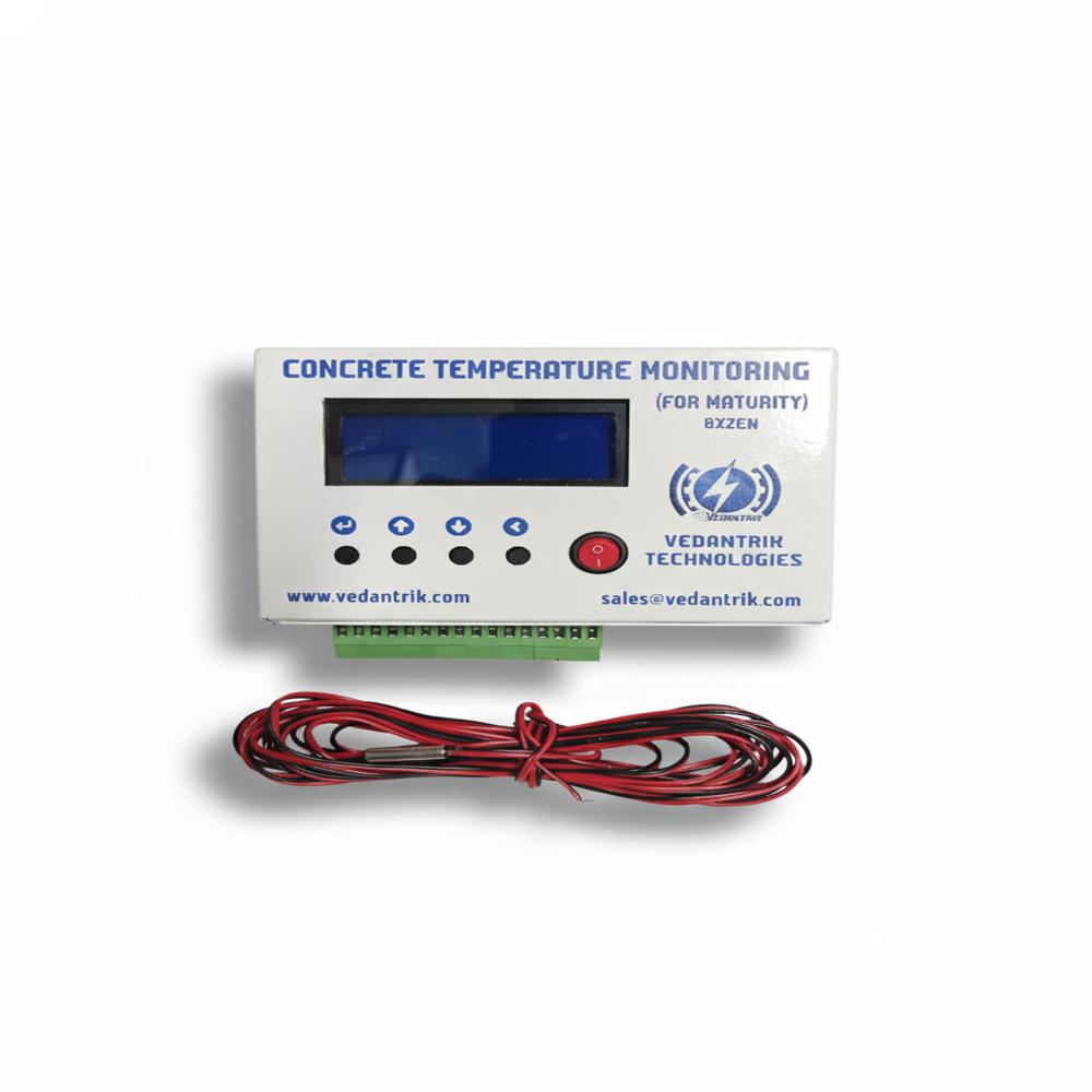 Mass Concrete Temperature Monitoring - Color: Multicolour