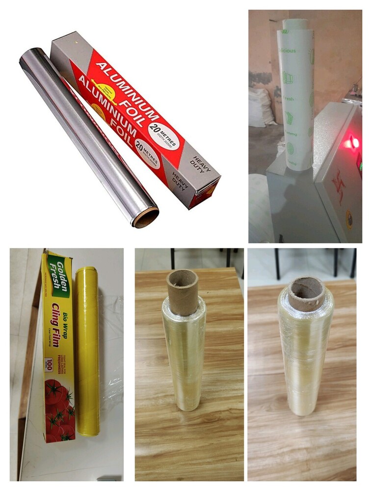 Kitchen Foil Rewinding Machine