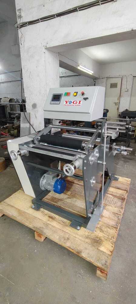 Silver Foil Roll Rewinding Machine