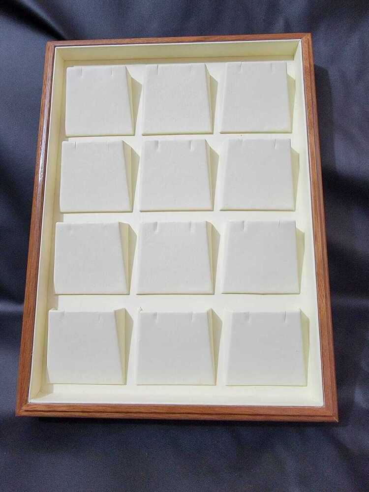 Earrings Wooden Display Tray