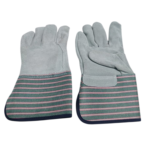 Leather Hand Gloves - Color: White