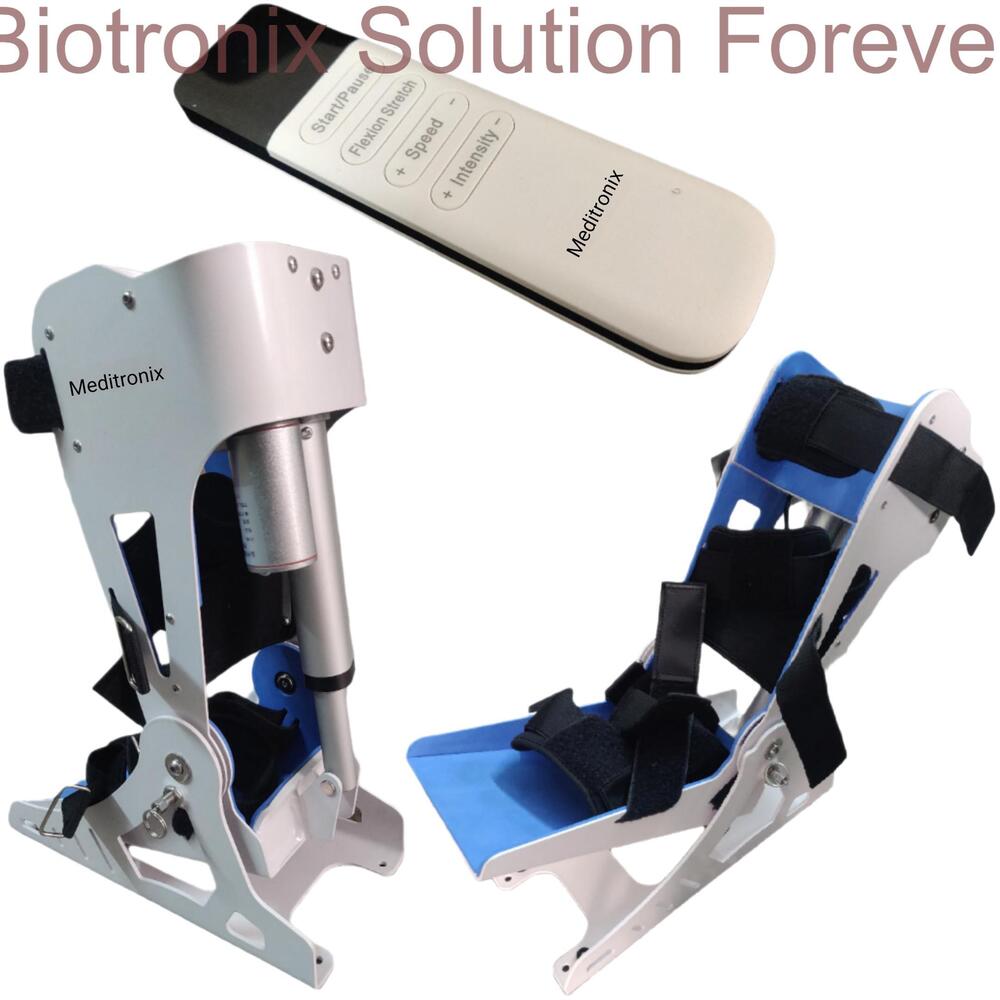 Motorized Ankle CPM Device For Smooth Plantar-Dorsiflexion Movement