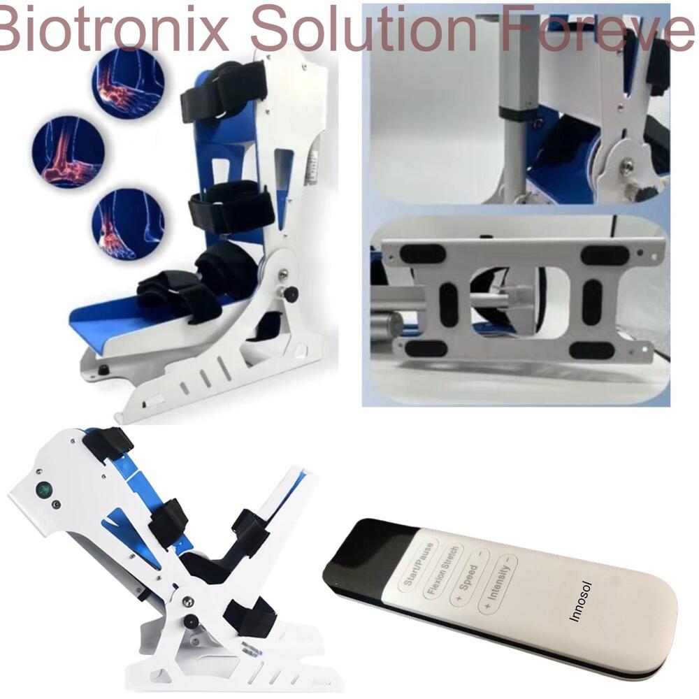 Motorized Ankle CPM Device For Smooth Plantar-Dorsiflexion Movement