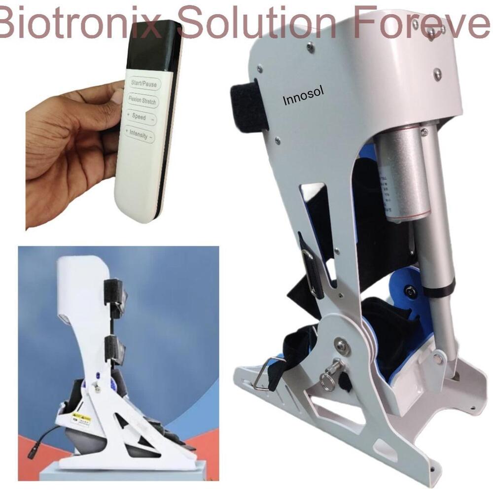 Motorized Ankle CPM Device For Smooth Plantar-Dorsiflexion Movement