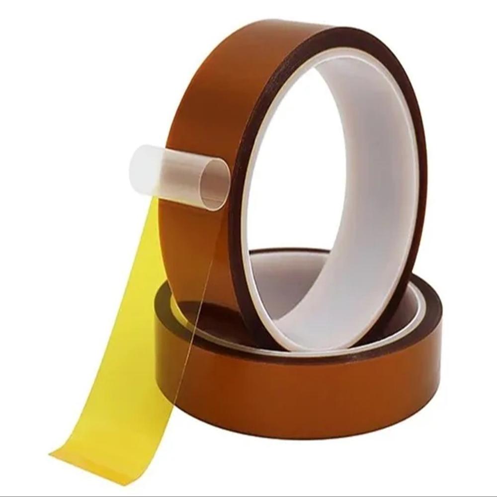 Double Sided Polyimide( Kapton ) Tape 100 Mic - Color: Transparent