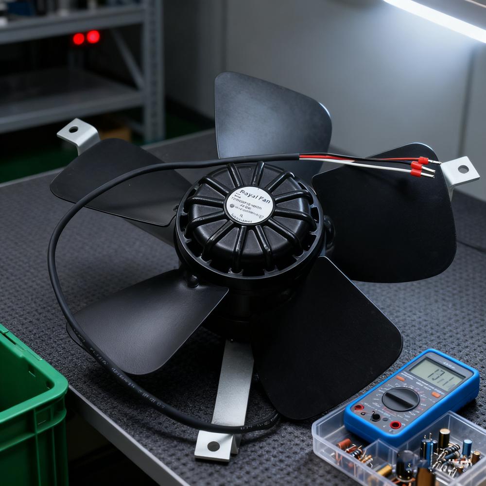 ROYAL FAN TWR250P99-38ATP-40B02 230V 17251mm Electric High Temperature Centrifugal 3000rpm Cooling Fan