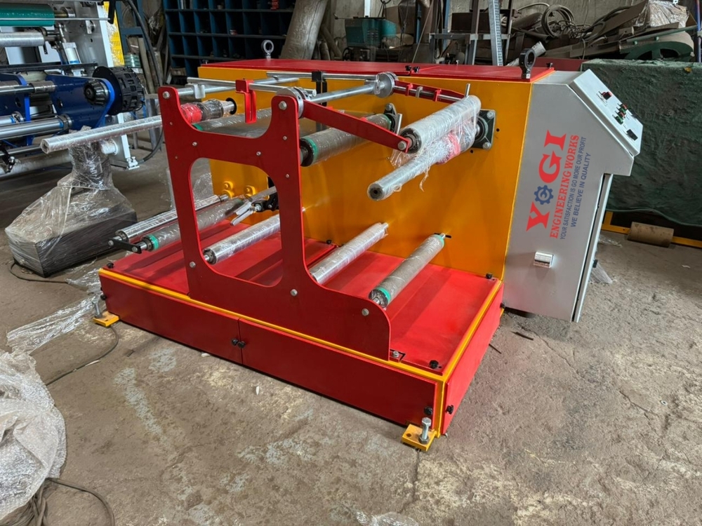 Pouch Rewinder Machine - Phase: Three