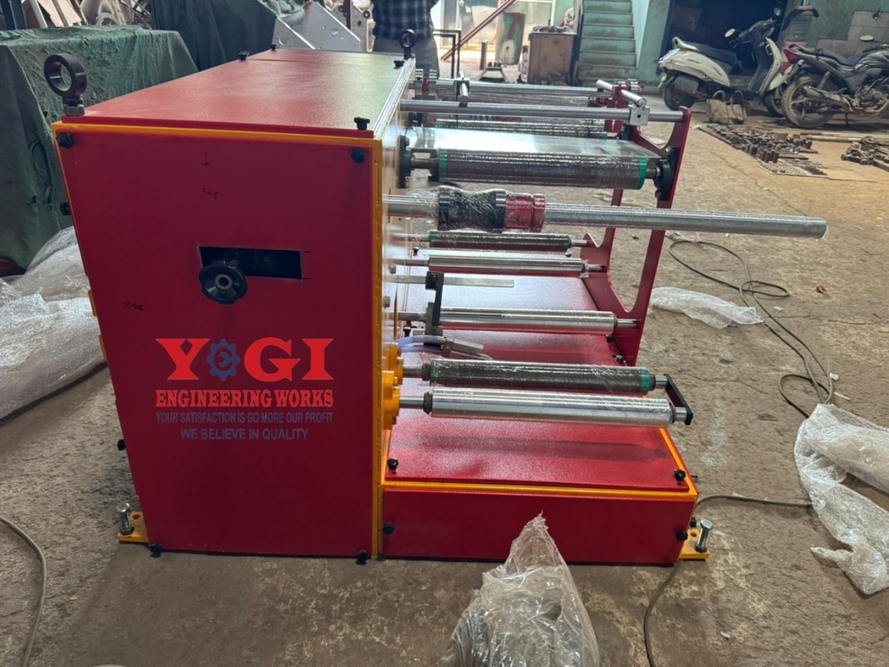 Inkjet Printing Roll Rewinding Machine - Phase: Three