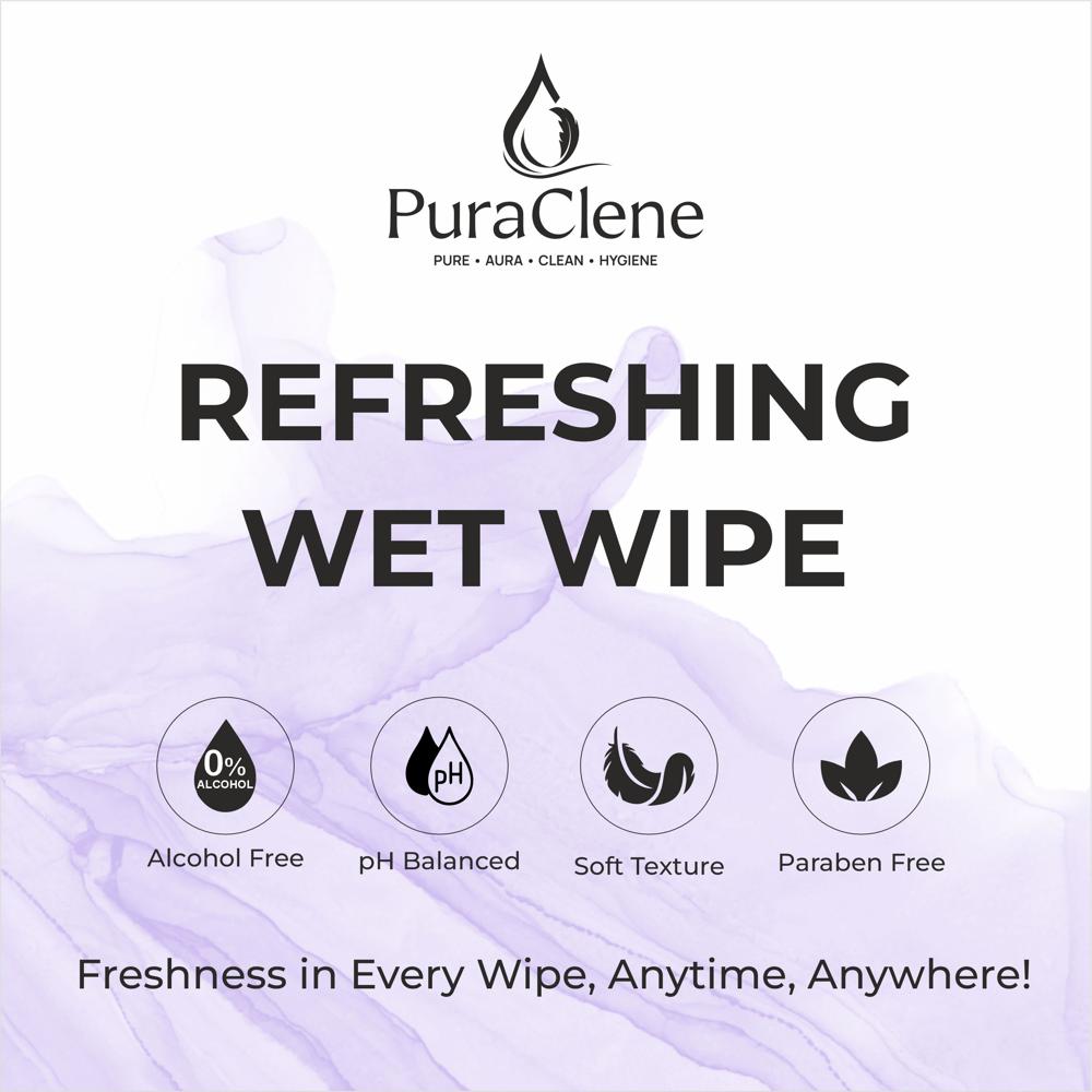 Refreshing Lavender Wet Wipes