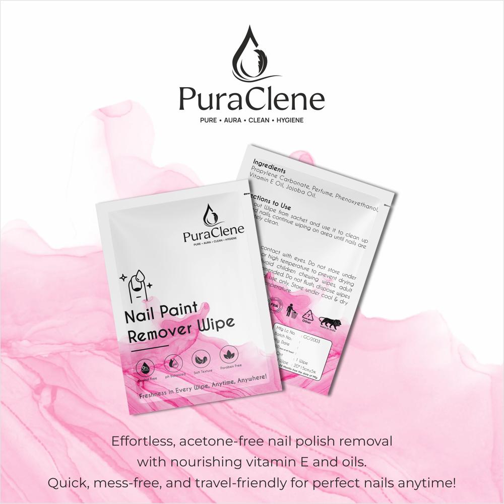 Nail Paint Remover Wipe