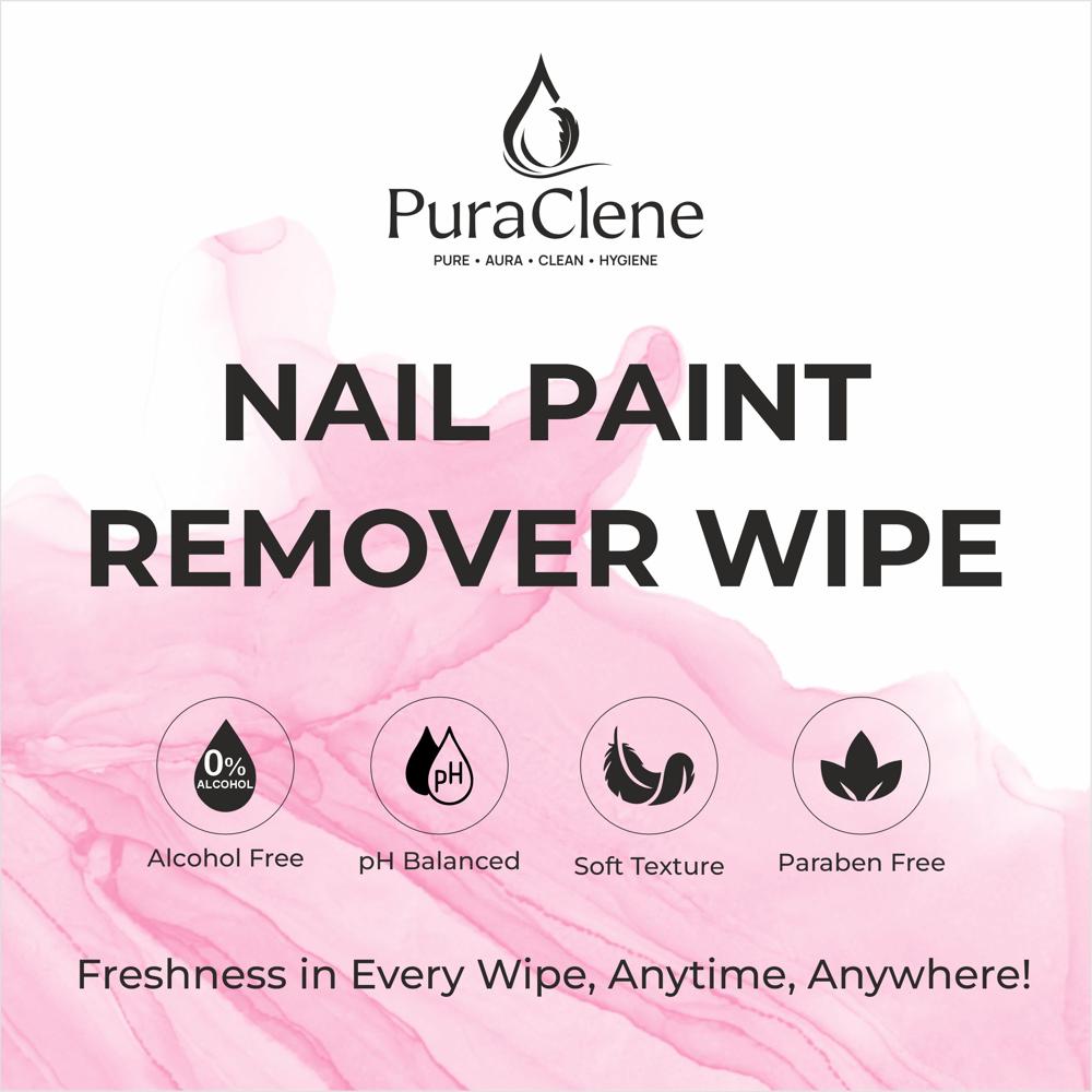 Nail Paint Remover Wipe