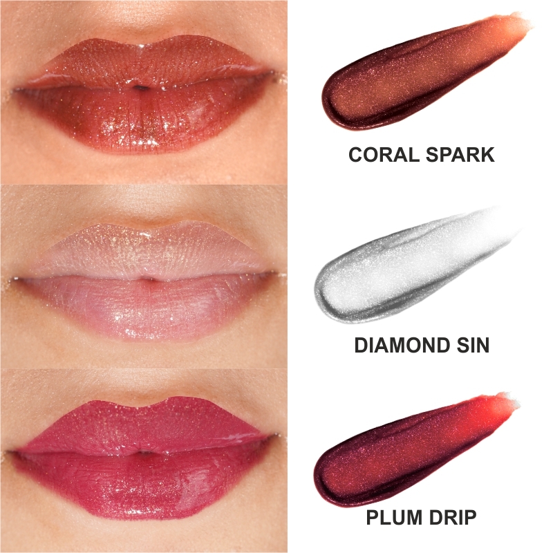 Coral Spark Lip Gloss - Features: High Quality