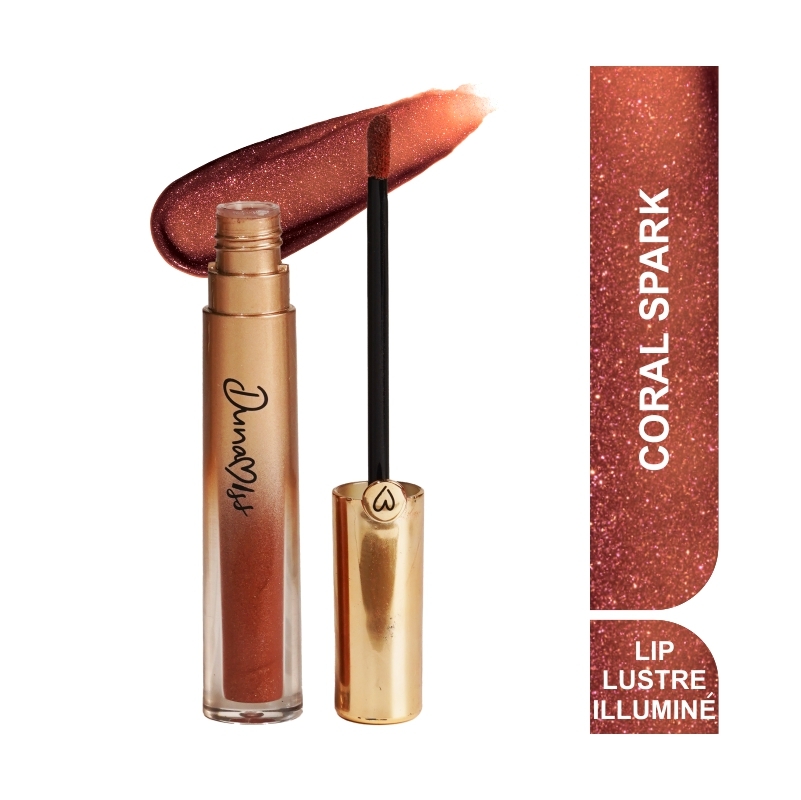 Coral Spark Lip Gloss - Features: High Quality