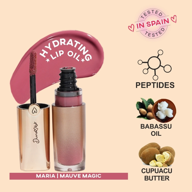 Mauve Magic Maria Hydrating Lip Glow Oil