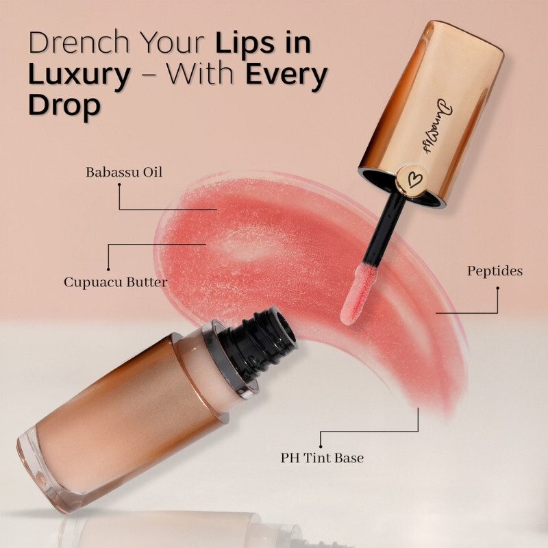 Cosmo Pink Hydrating Lip Oil With PH Perfection