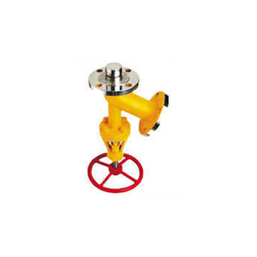 Flush Bottom Tank Valve (Y Type) - Color: Yellow