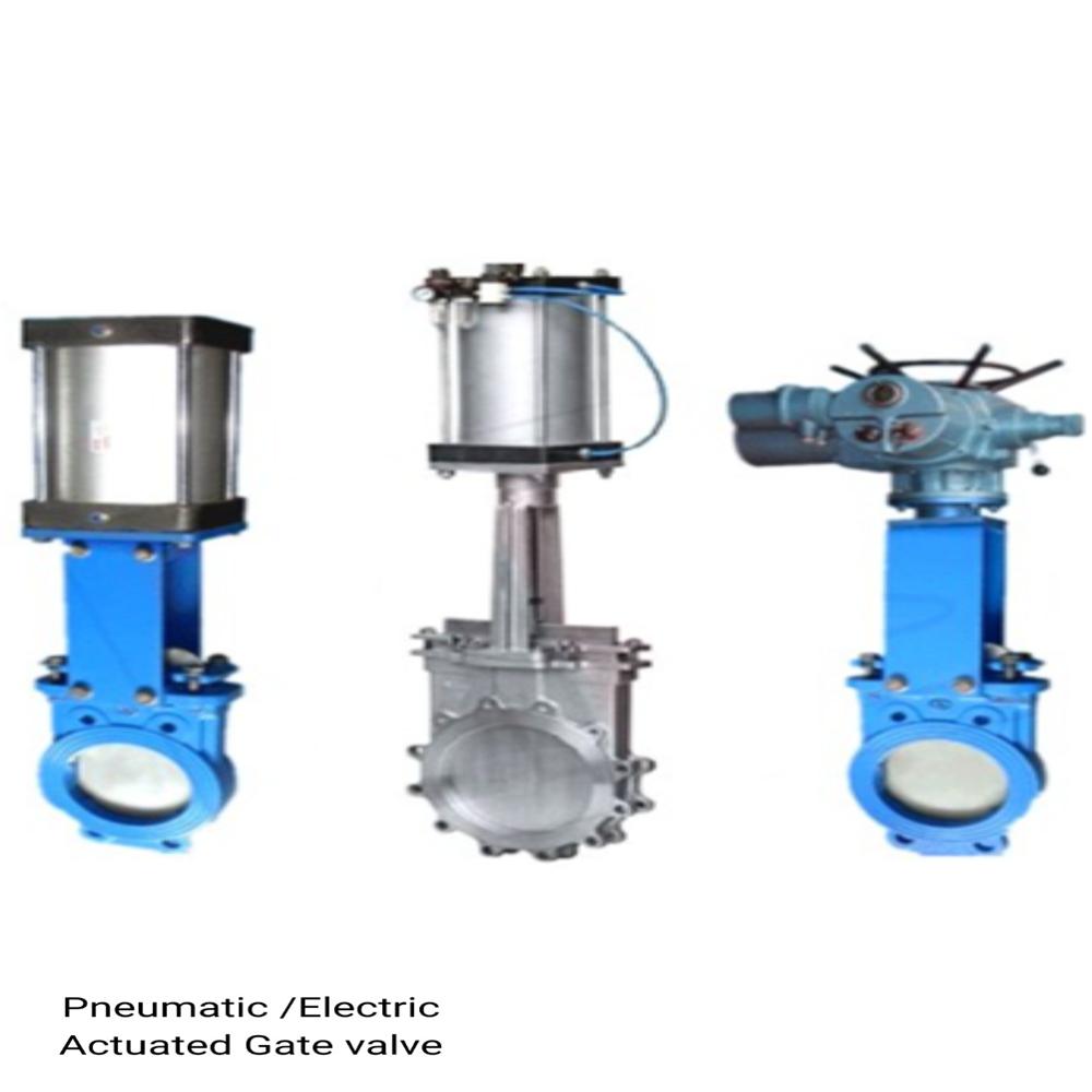 Electric actuated gate valve