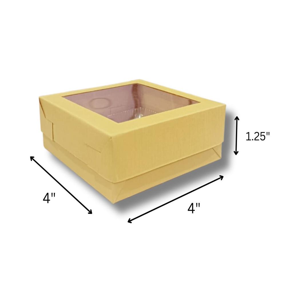 Empty Chocolate Box with 4 Cavity