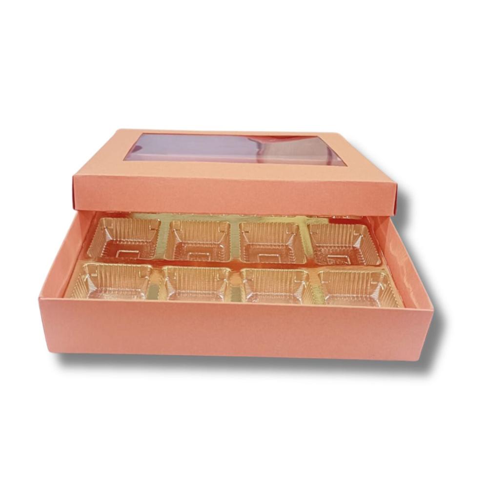 Empty Chocolate Box With 12 Cavity - Finishing: Glossy Lamination