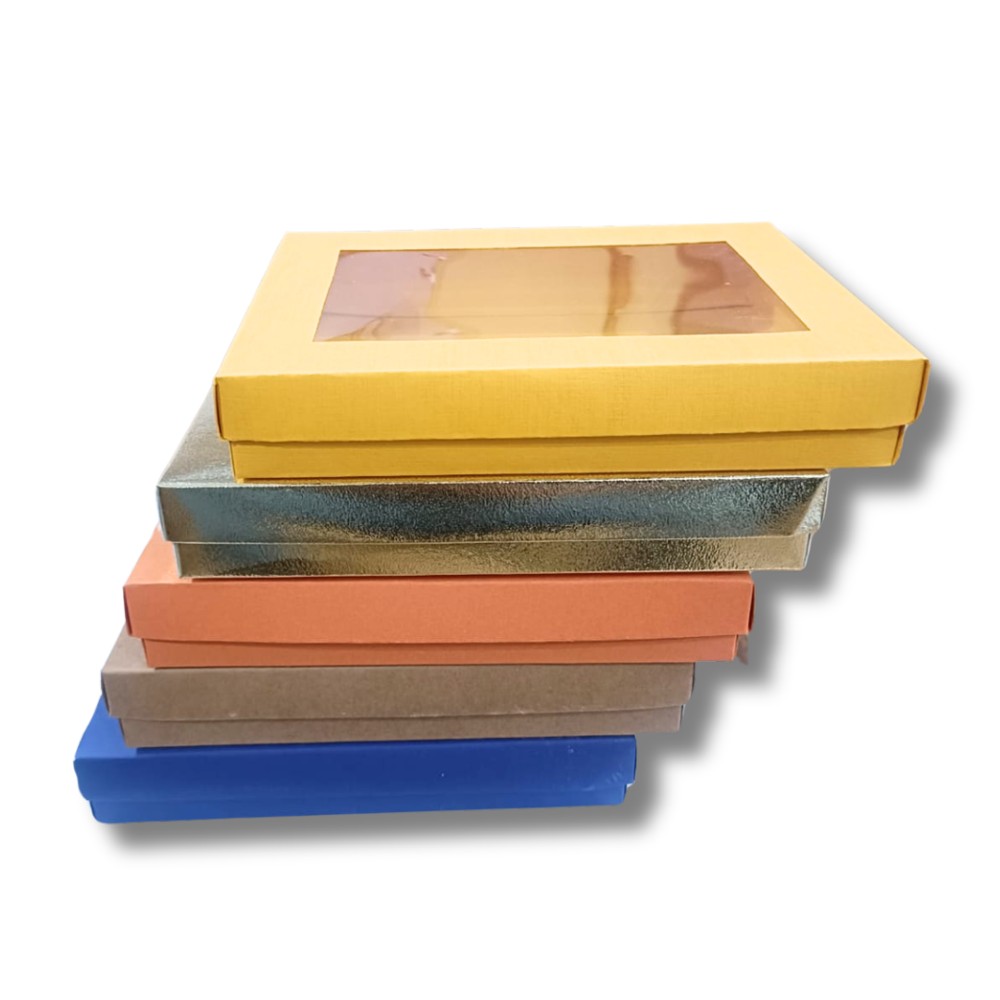 Empty Chocolate Box With 12 Cavity - Finishing: Glossy Lamination