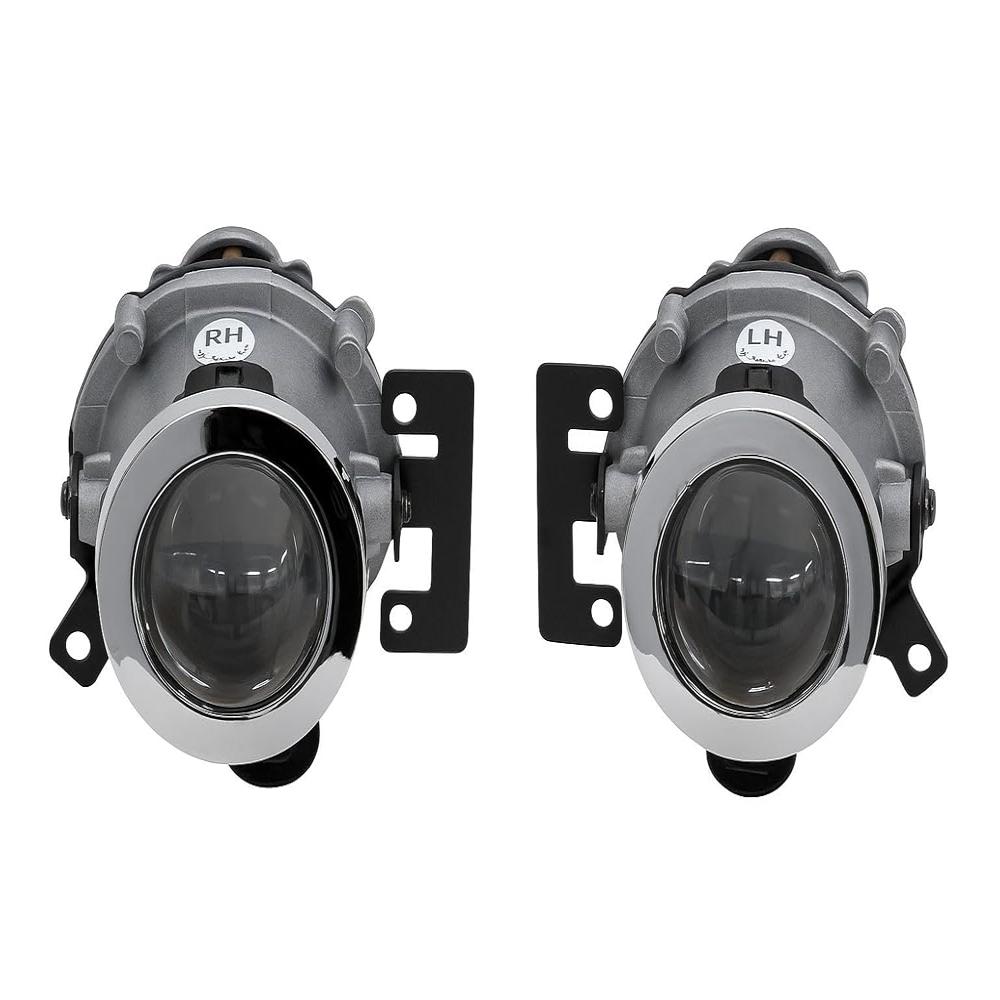 K D Fog Lamp Set For Maruti Suzuki Victoris Halogen 2025-now Models (Warm White) - Body Material: Plastic