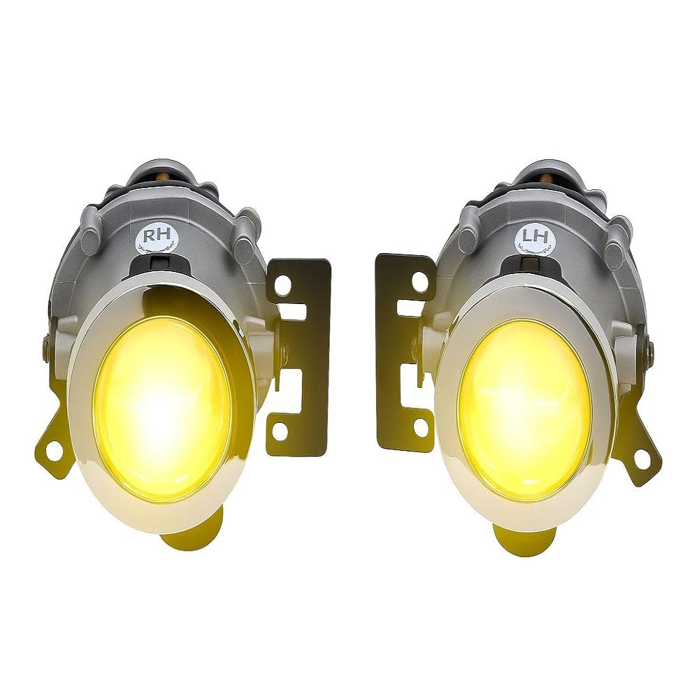 K D Fog Lamp Set for Maruti Suzuki Victoris Halogen 2025-NOW Models (WARM WHITE)