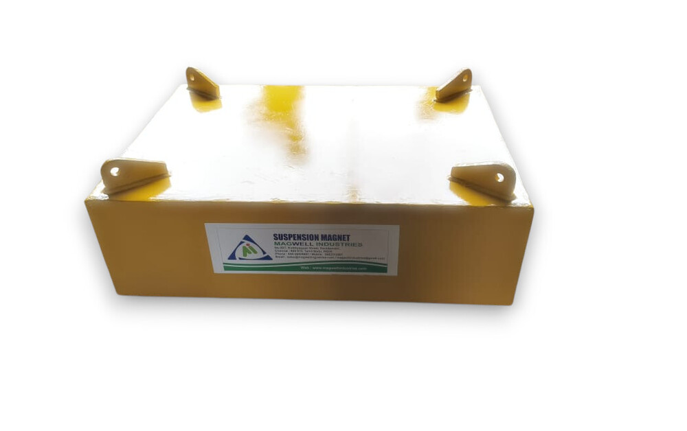 Permanent Suspension Magnet - Color: Yellow