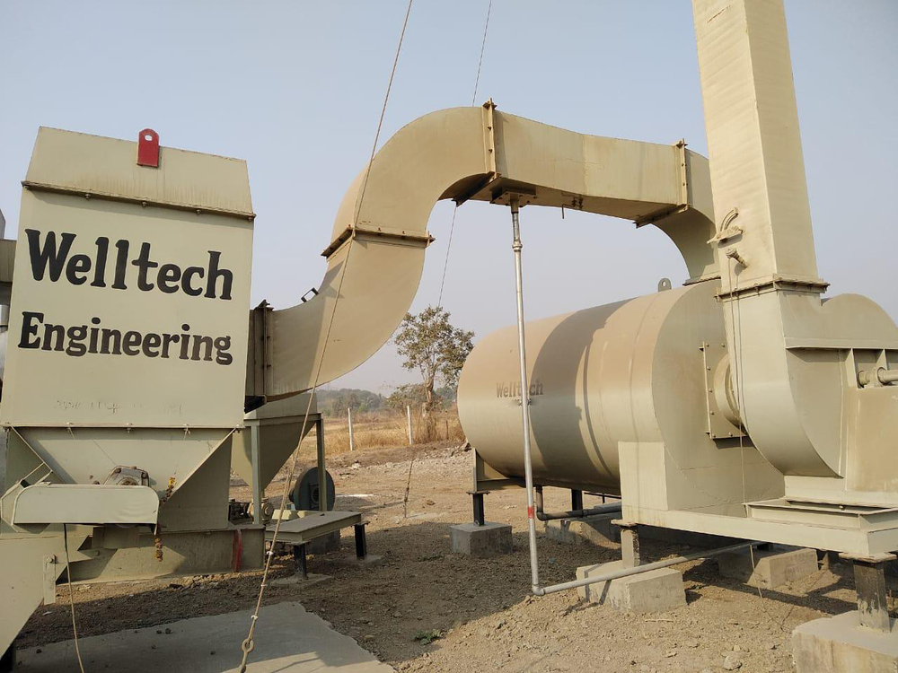 DM50 60-90TPH Asphalt Drum Mix Plant