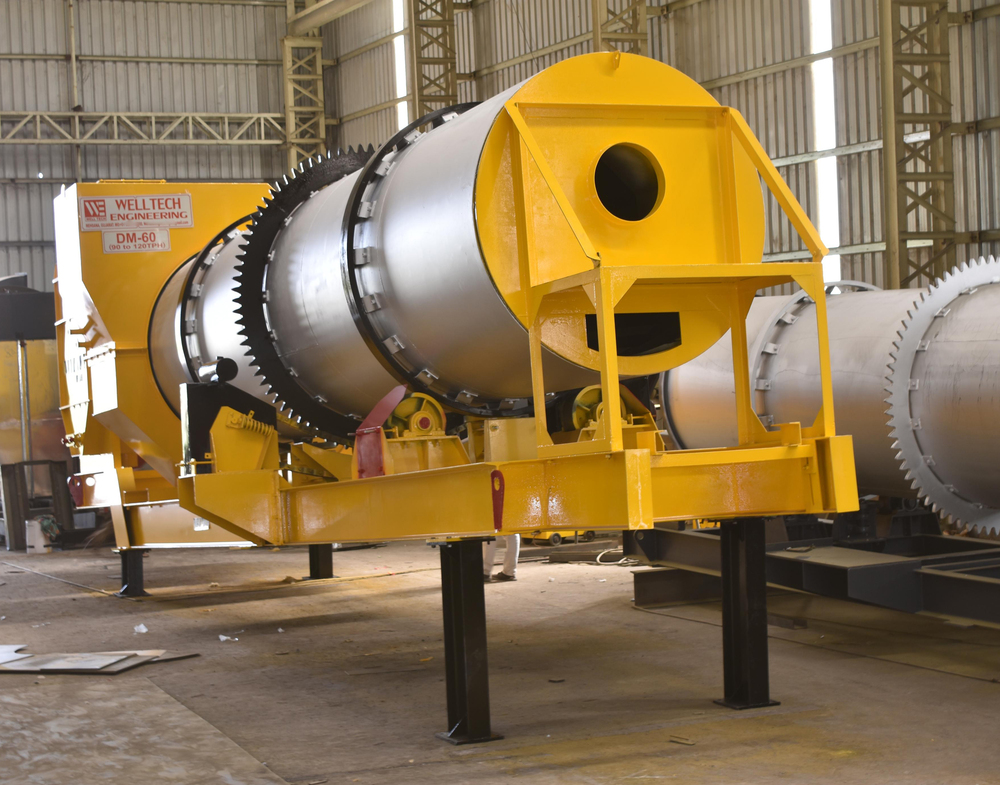 DM60 90-120TPH Mobile Hot Mix Plant