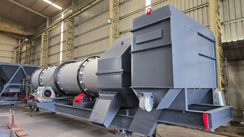 DM45 Automatic Stationary Drum Mix Plant