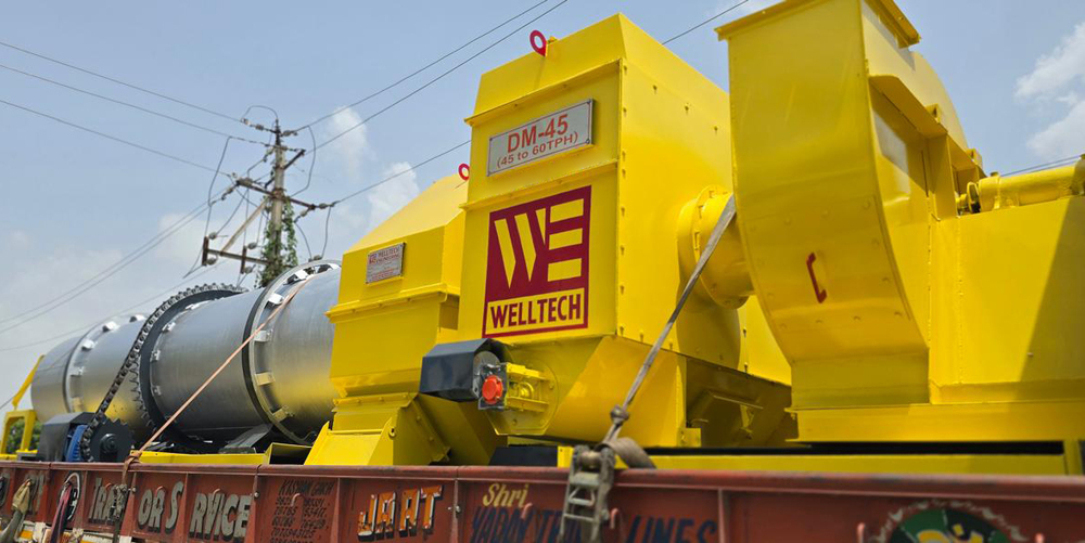 DM45 45-60TPH Drum Mixing Plant