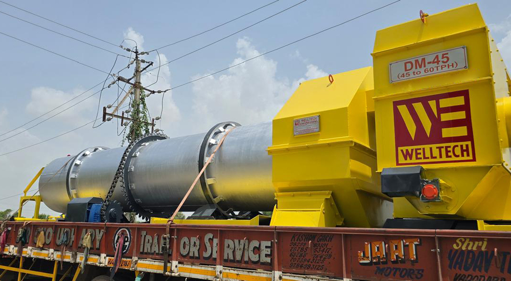 Dm45 45-60tph Drum Mixing Plant - Automatic Grade: Semi-automatic