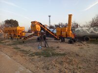 DM35 35-40TPH Mobile Drum Mix Plant