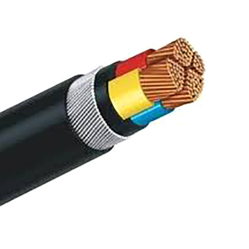 Coper Armoured Cable - Color: Black
