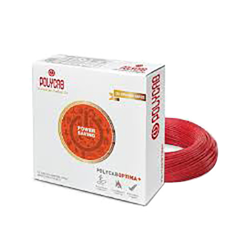 Polycab Wire - Color: Red