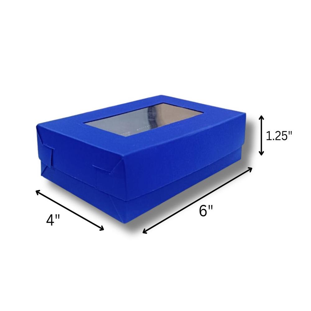 Empty 6 Cavity Chocolates Box - Finishing: Glossy Lamination