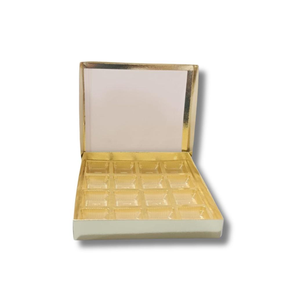 Empty Chocolate Box with 16 Cavity