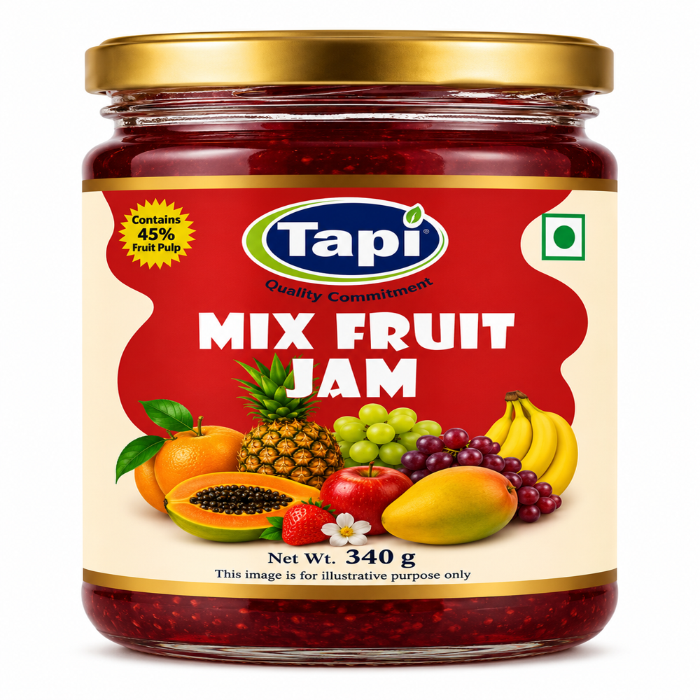 MIX FRUIT JAM 350 GM