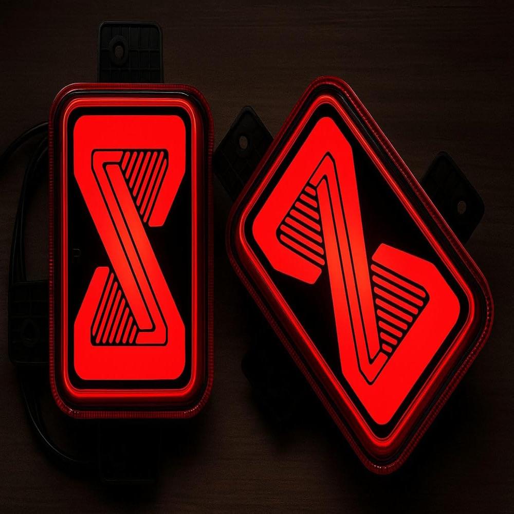 K D LED Bumper Reflector Lights for Mahindra Thar Left & Right Side 2020-NOW