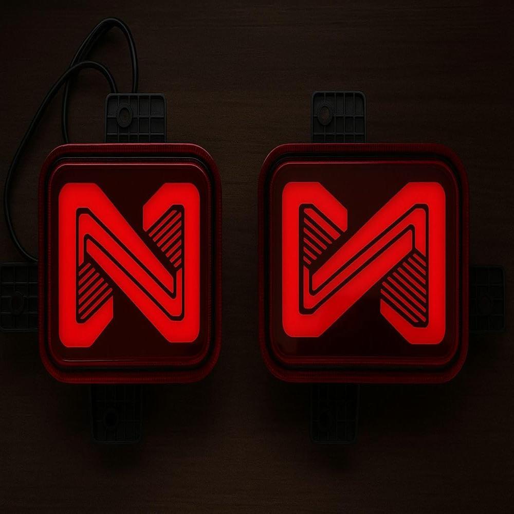 K D LED Bumper Reflector Lights for Mahindra Thar Left & Right Side 2020-NOW