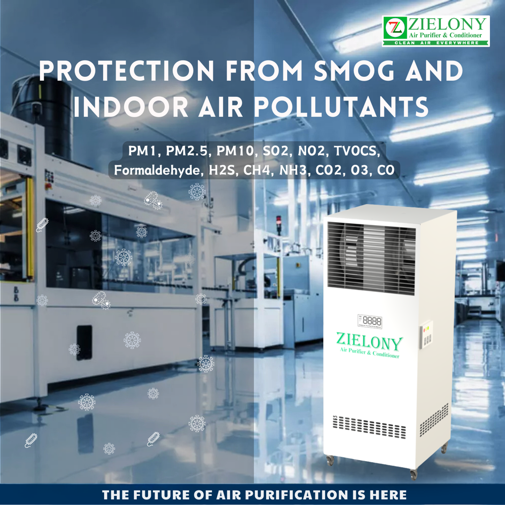 Zapc602401m Air Purifier - Application: Commercial Complexes