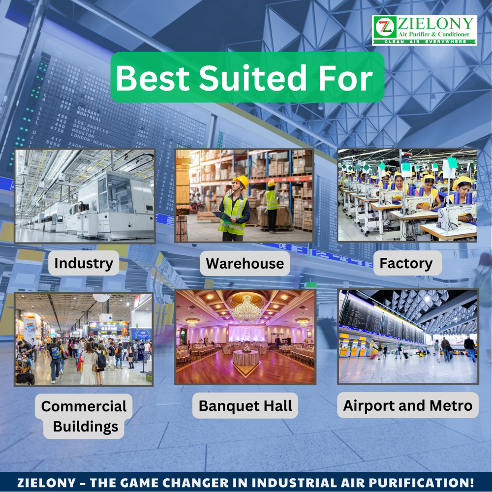 Zapc602401m Air Purifier - Application: Commercial Complexes