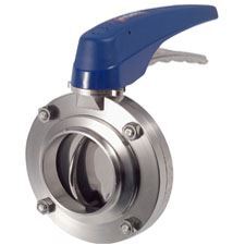 Stainless Steel Butterfly Valve - Color: As Per Demand