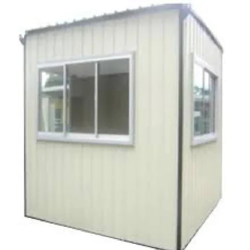 Steel Modular Guard Room - Color: White