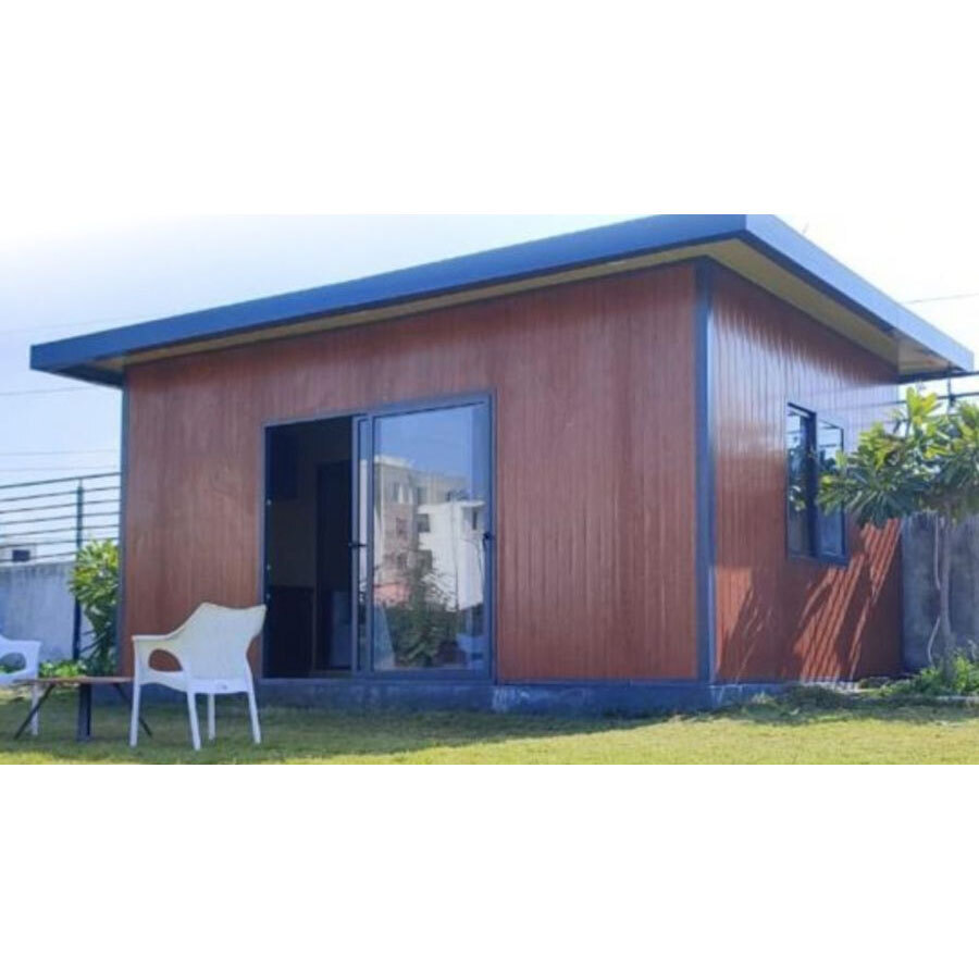 Portable Readymade Cabin - Color: Brown