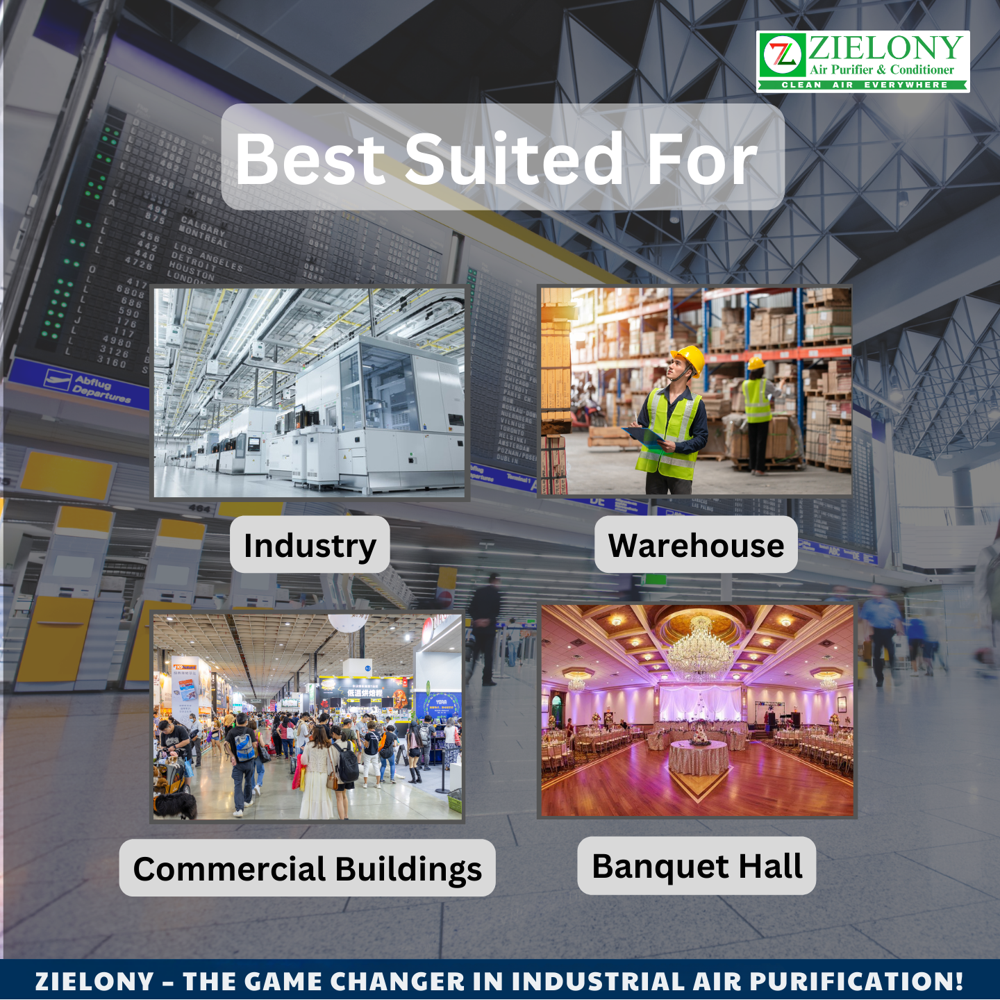 Zapc102301f Air Purifier - Application: Commercial Complexes