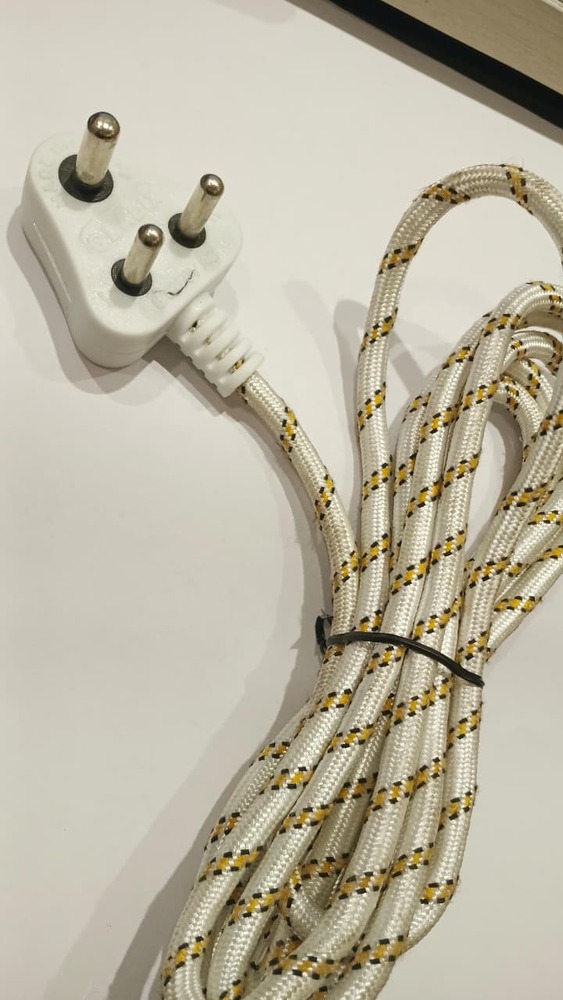 White 3 Pin Cotton Press Lead