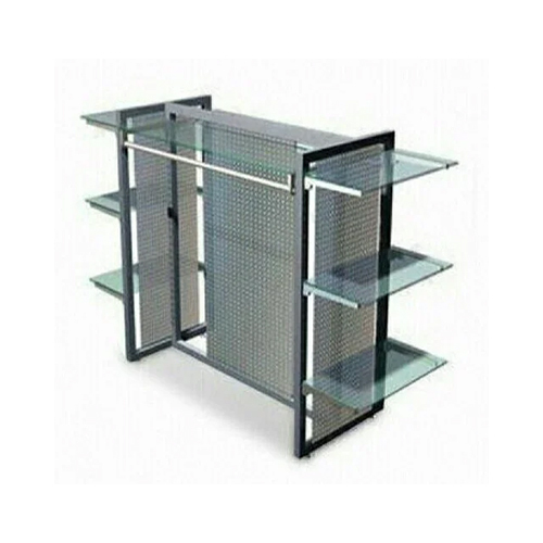 Garments T Shirt Display Racks - Color: Silver