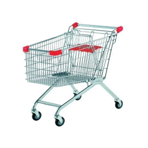 Shopping Mall Trolley - Color: Silver