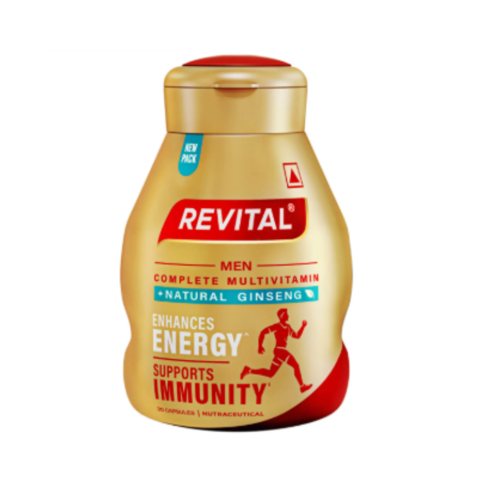 Men Multivitamin and Natural Ginseng Revital Tablets
